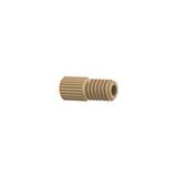 Super Flangeless™ Nut, 6-32 Flat-Bottom, for 1/16" OD - Natural